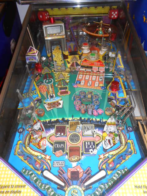 High Roller Casino Pinball Game For Sale